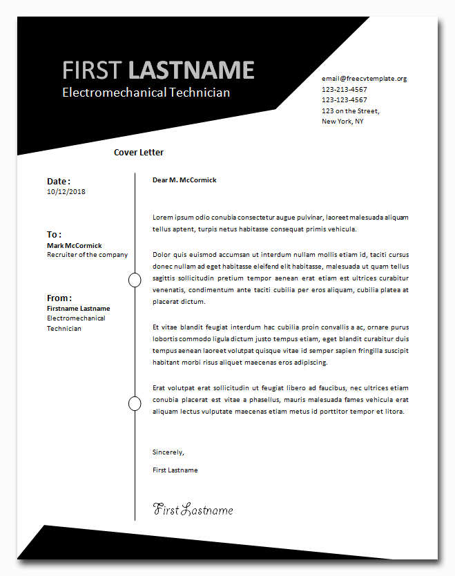 Printable CV Cover Letter Template UK Get A Free CV Templates