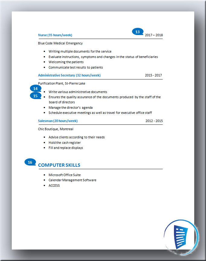 Well Written CV Example Get A Free CV Writing Tips Template